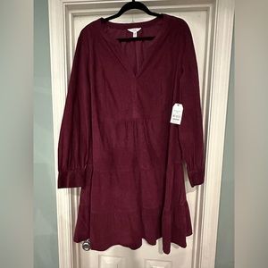 Corduroy Tier dress